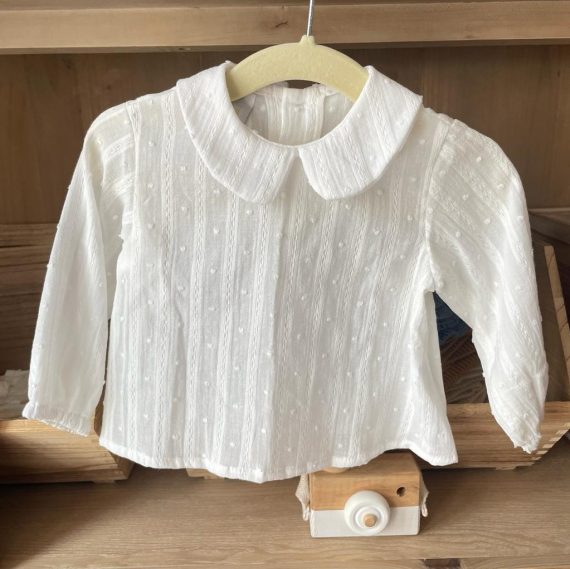 Camisa plumeti guirnalda blanco