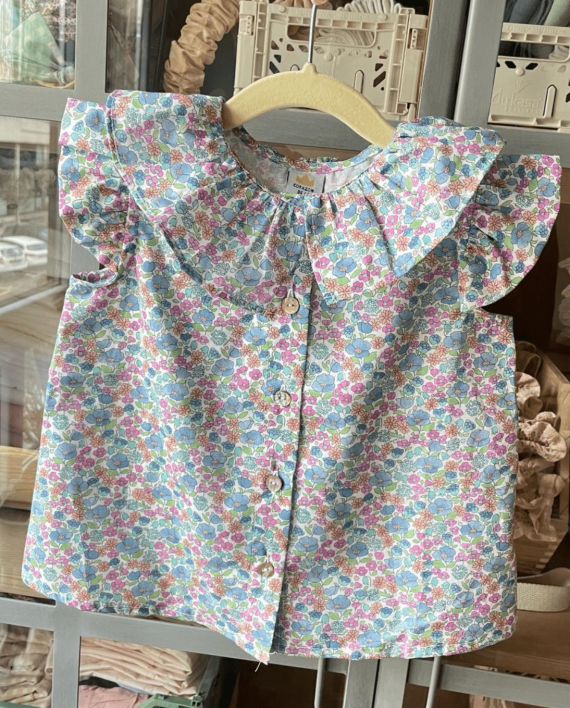 Blusa liberty Santorini