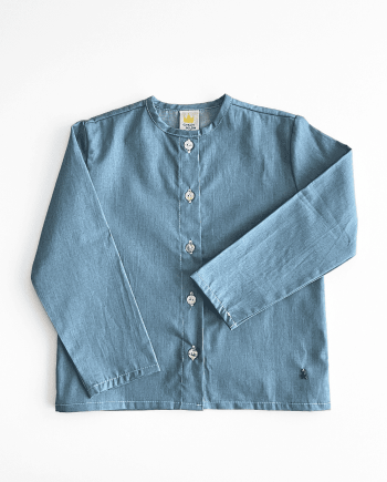 Camisa niño denim