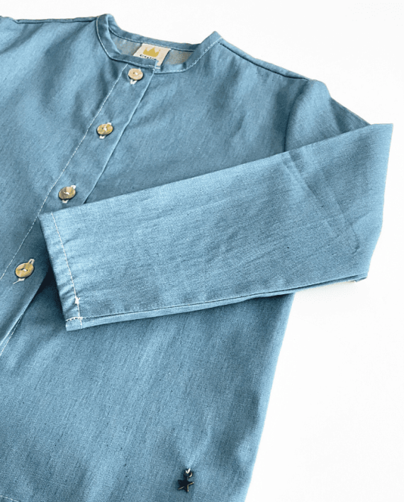 Camisa niño denim - Imagen 2