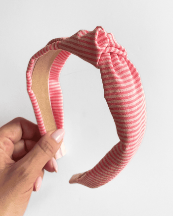 Diadema nudo rayas Jaipur