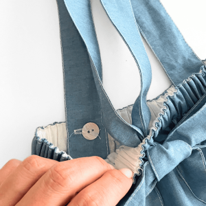 Falda ondas denim - Imagen 2