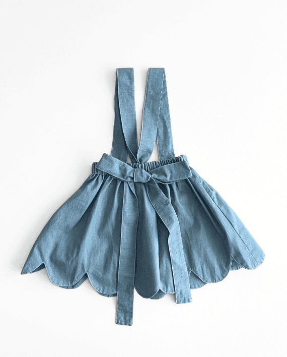Falda ondas denim - Imagen 4