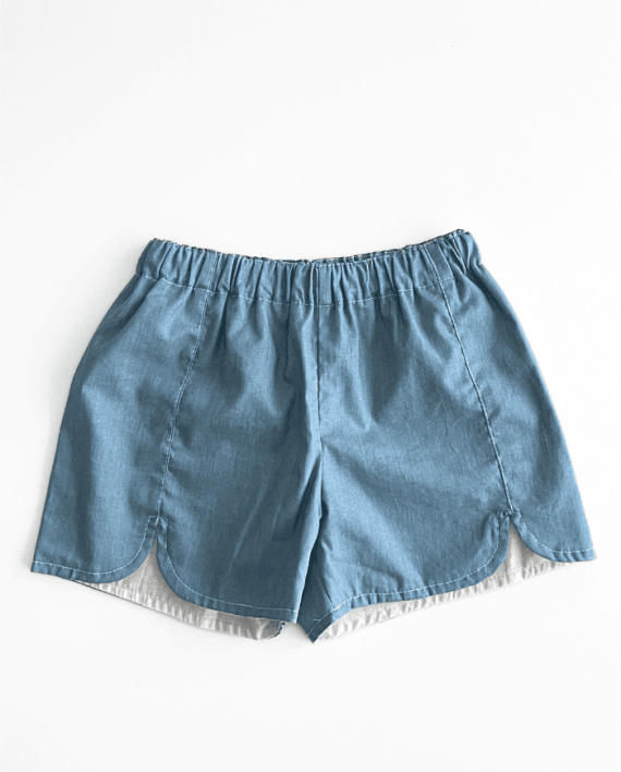 Short denim