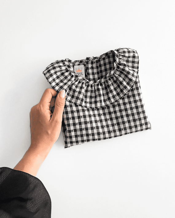 Blusa vichy NY - Imagen 3