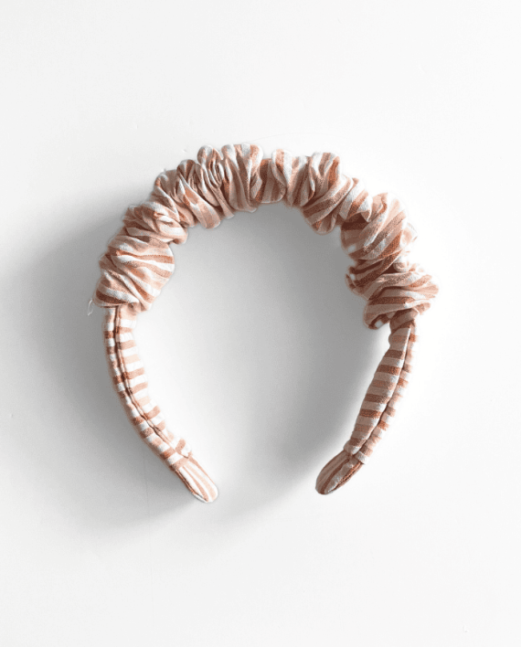 Diadema fruncida rayas Verona - Imagen 2