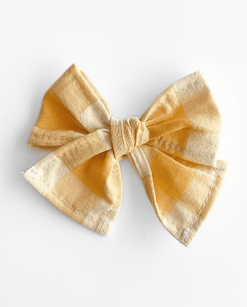 Pinza lazada con clip maxivichy amarillo