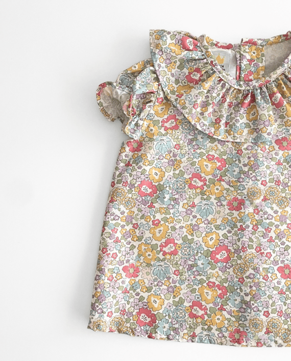 Blusa con manga liberty Capri